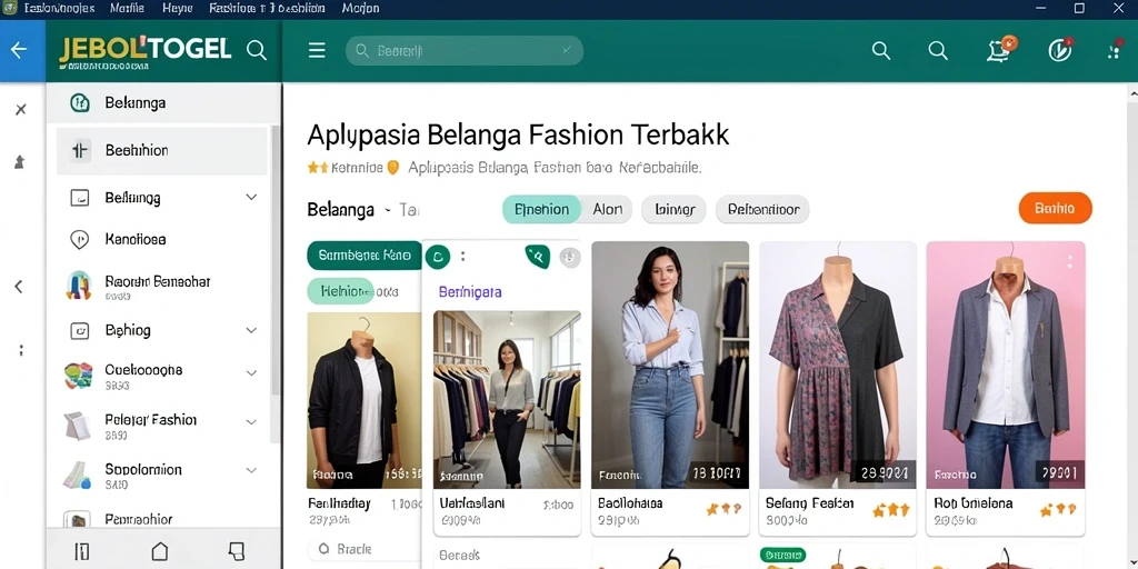 Tampilan antarmuka JEBOLTOGEL yang modern dan mudah digunakan.